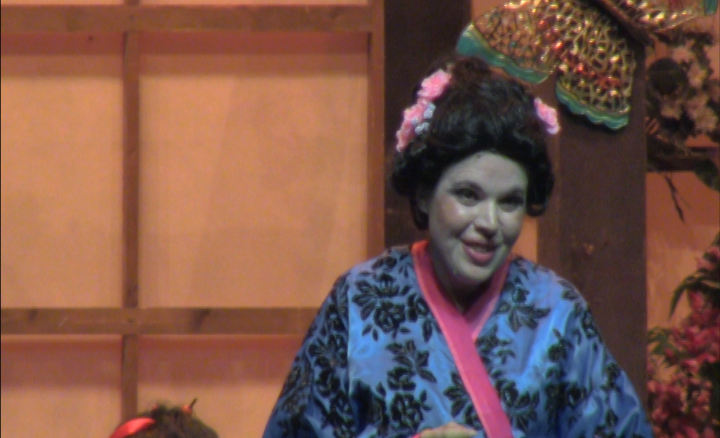 Aida Rioja como Cio-Cio San